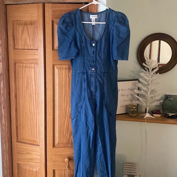 Jessica Simpson denim jumpsuit! - Picture 1 of 5
